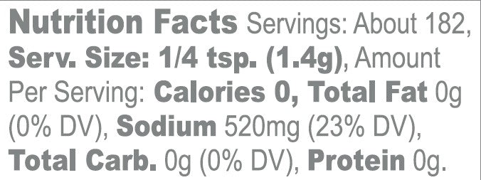 Himalayan  Coarse Salt Jar 10oz