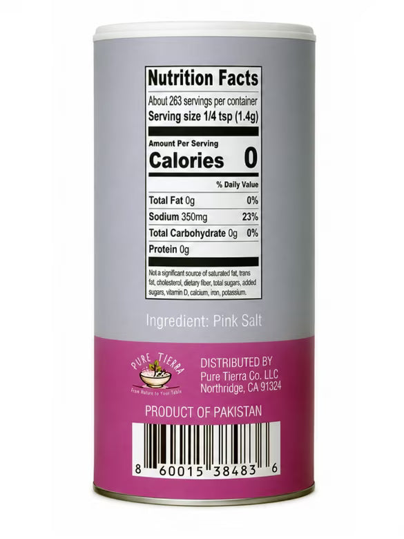 Himalayan Pink Fine Salt Shaker 13 oz