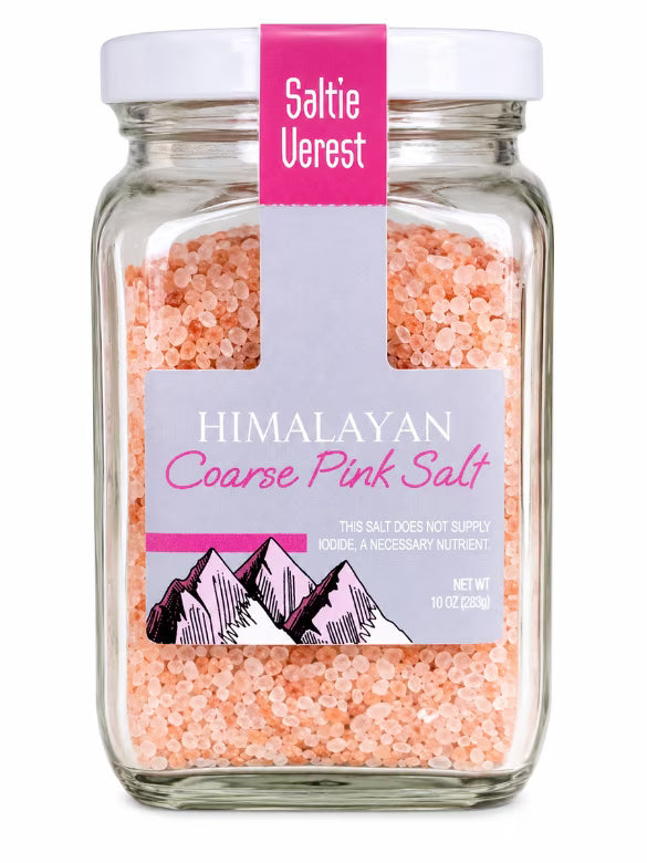 Himalayan  Coarse Salt Jar 10oz